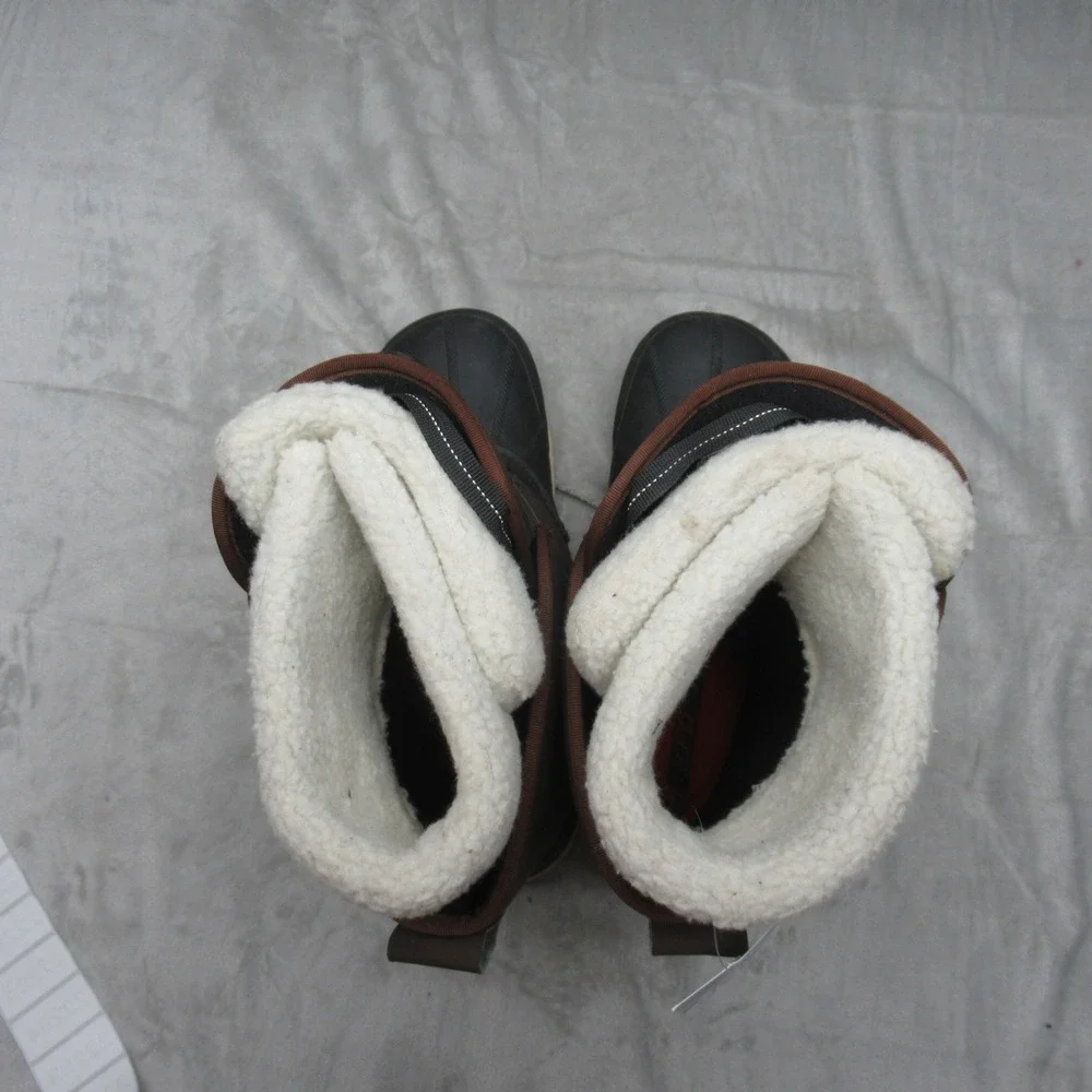 Head Operator Mens Snow Boots 13.5 Brown BOA Lace System Waterproof Winter Ski‎